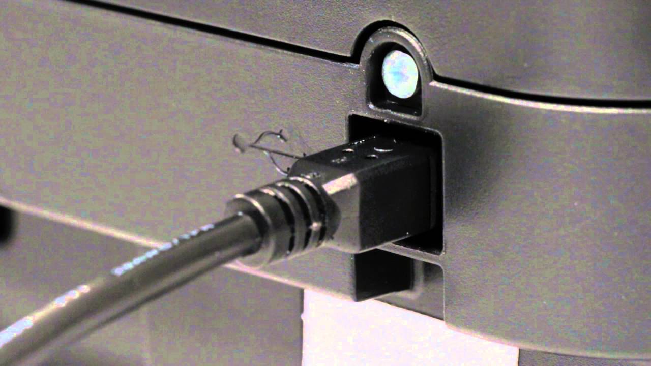 Canon PIXMA MX490 - Wireless Setup with a USB cable on a Mac