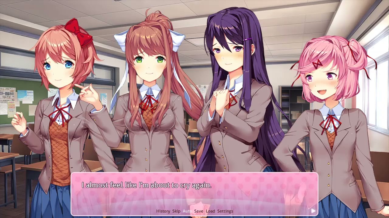 The Literature Club Comforts You - A DDLC Fan Short