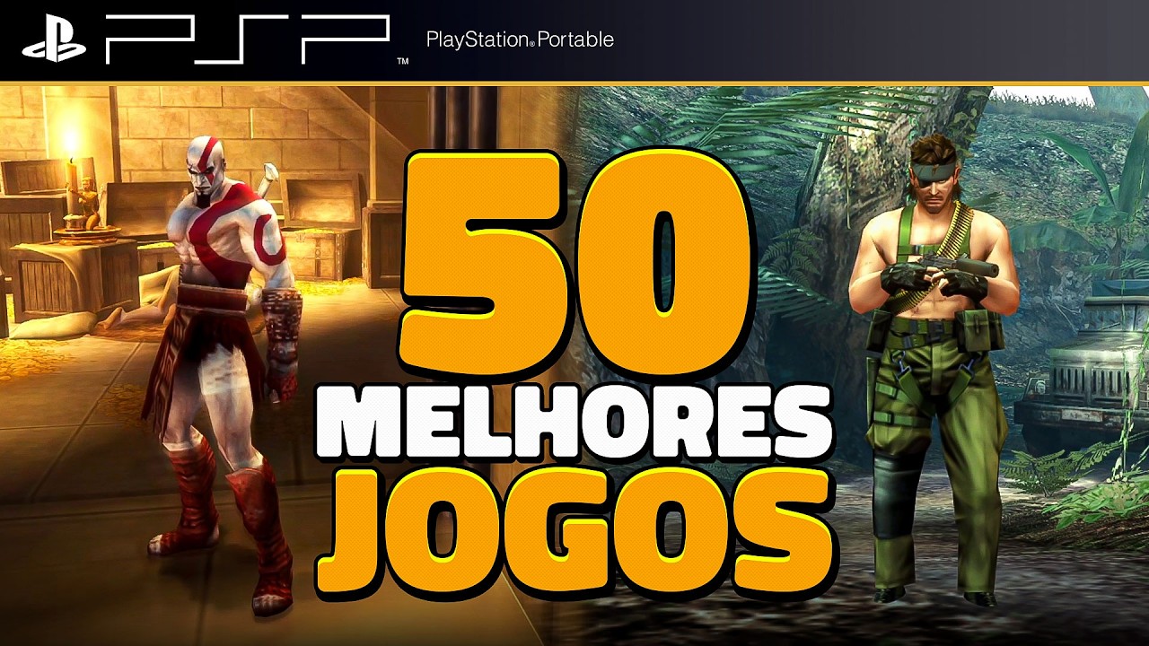 TOP 50 MELHORES JOGOS DO PSP para PPSSPP!