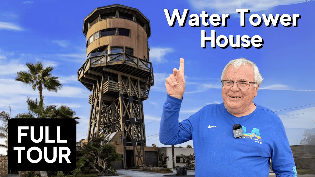We Got Inside the Most Unique Home in California | Sunset Beach Water Tower Tour