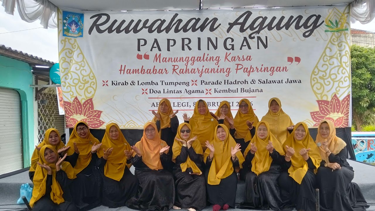 Ruwahan Agung Papringan Caturtunggal Parade Hadroh Sholawat Jawa Kirab #parade #ruwahan #kirab #seni