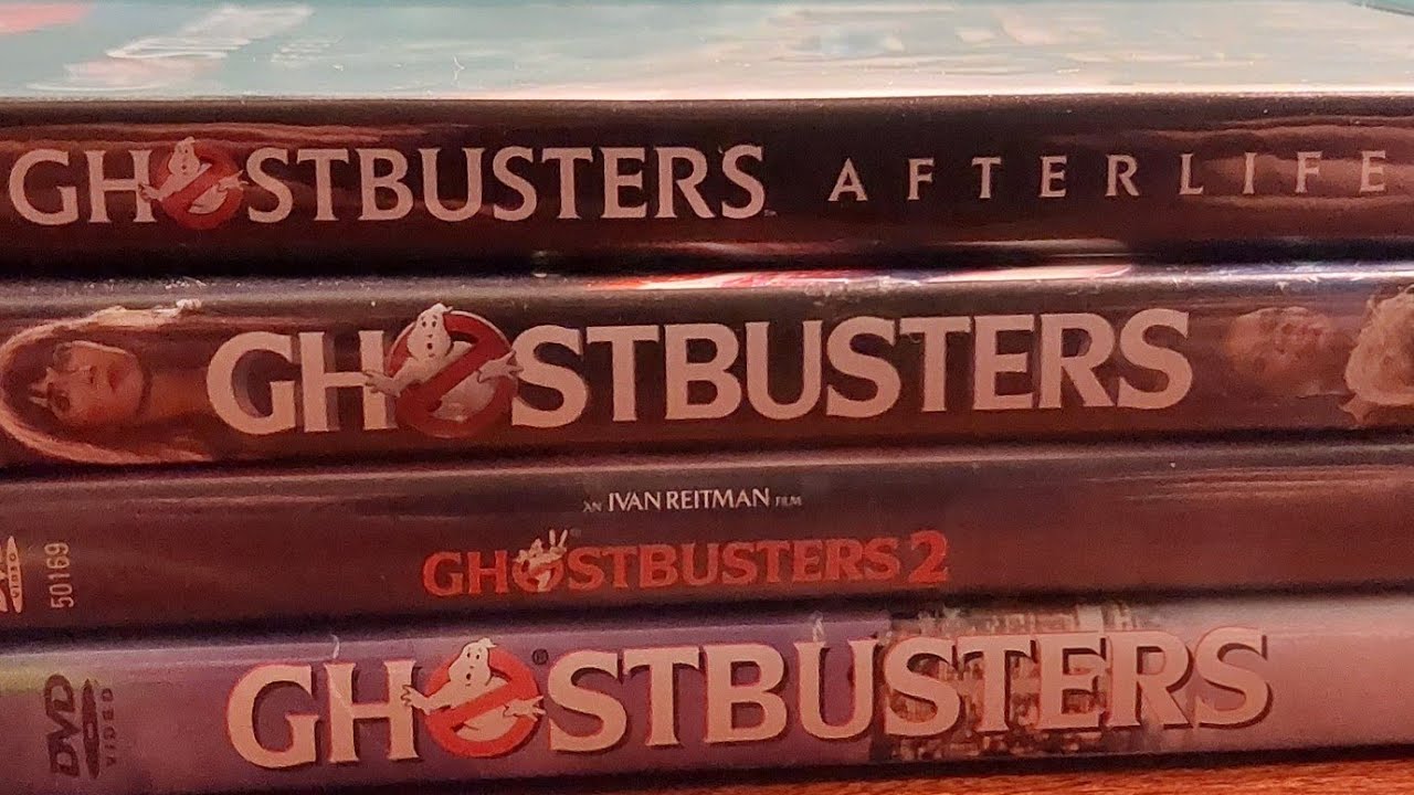 Ghostbusters dvd collection + Afterlife dvd unboxing