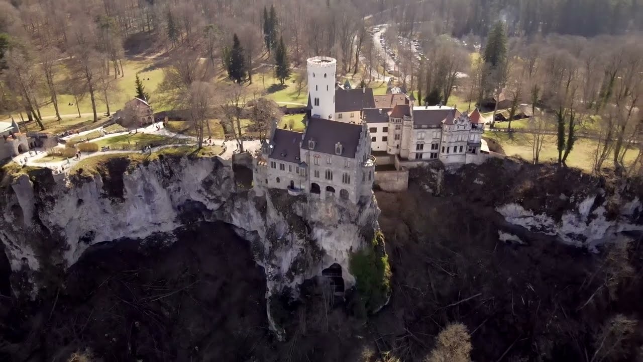 Schloß Lichtenstein Drone 4K DJI Mavic Air 2