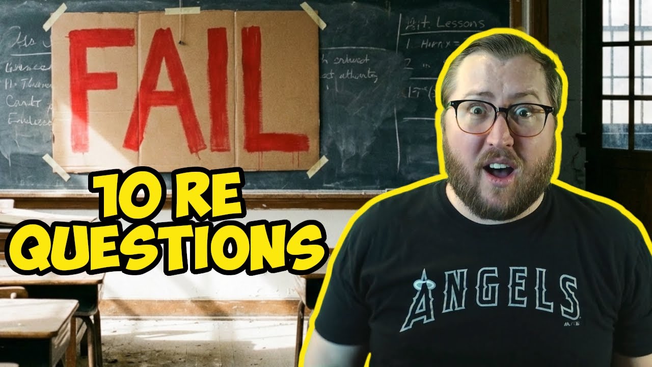 НЕ ПРОВАЛИТЕСЬ! 10 вопросов к экзамену по недвижимости, которые вы обязательно должны знать в 202...