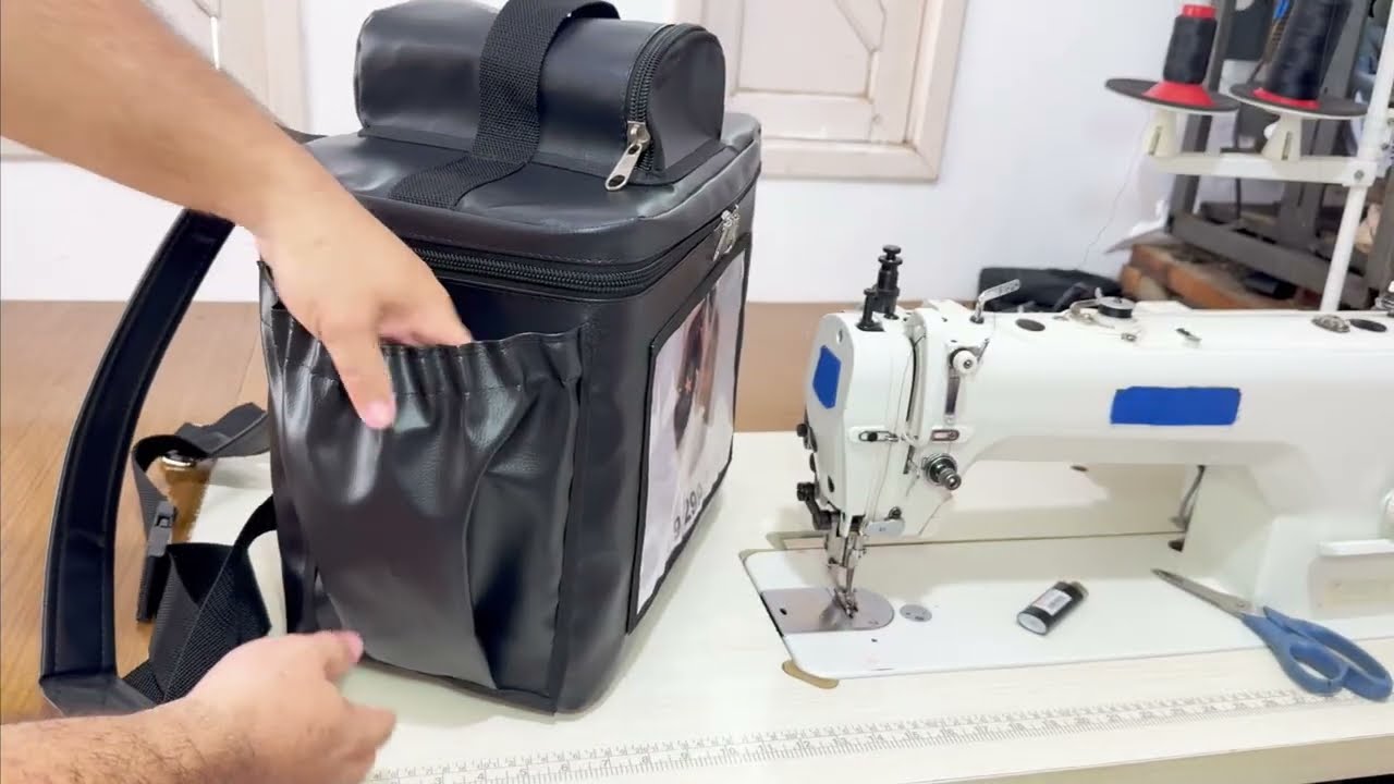 Desvirando uma bolsa Bag de delivery ⭐️ venha aprender fazer Bag comigo