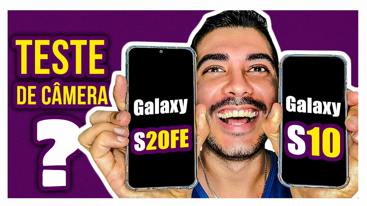 S10 vs GALAXY S20 FE SNAPDRAGON no TESTE DE CAMERA!