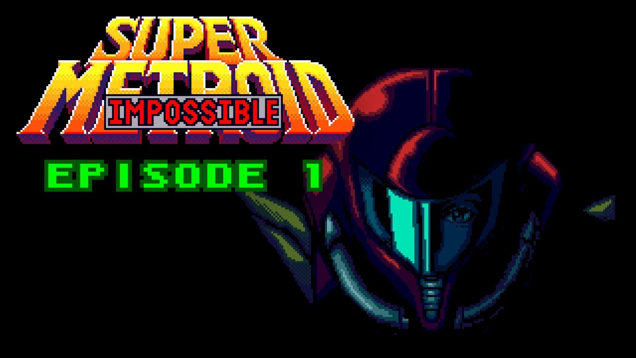 Let's play Super Metroid Impossible - #1 ["No save states."]