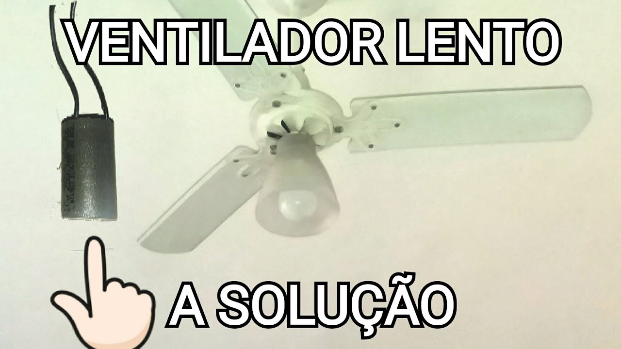 VENTILADOR FRACO E LENTO  VEJA A SOLUÇÃO