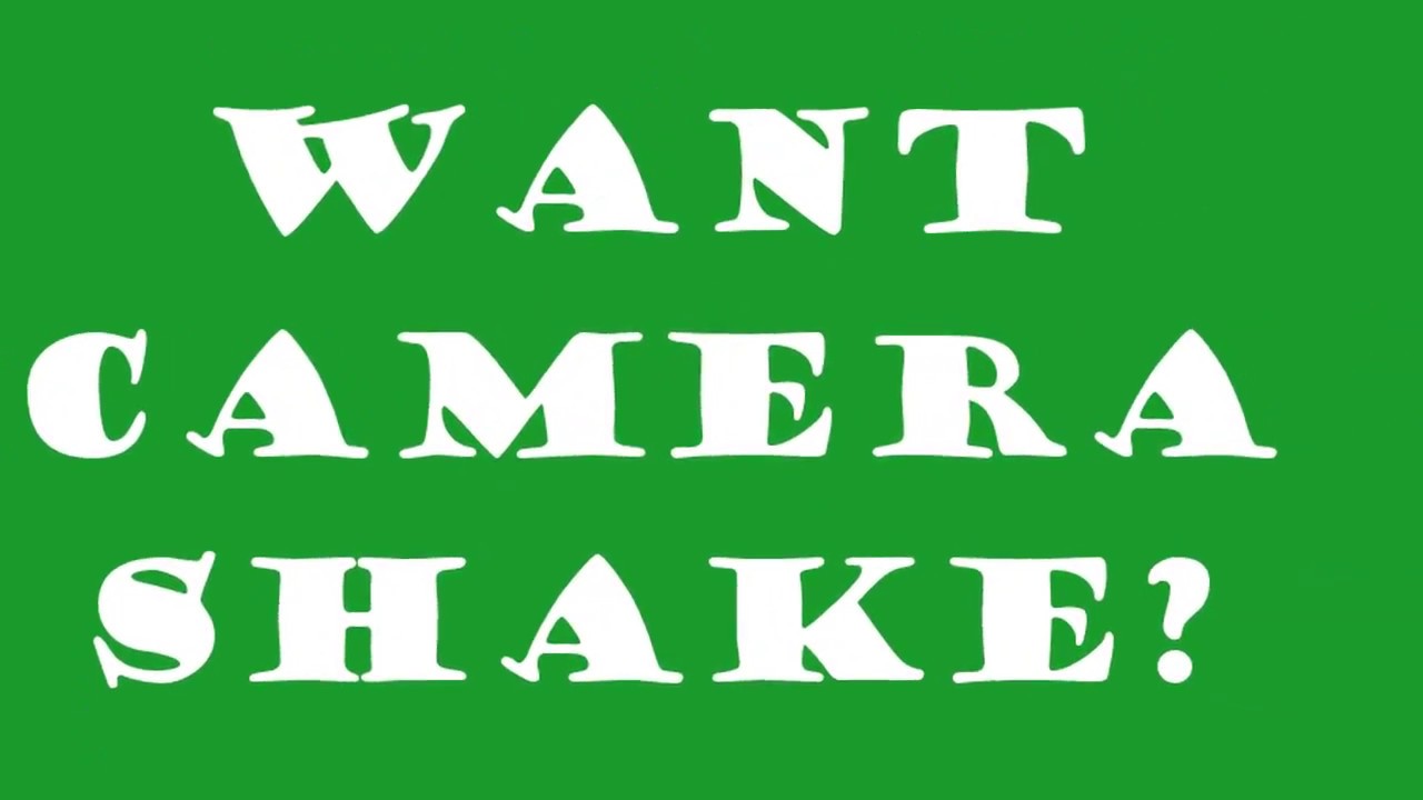 Tutorial - SMOOTH Camera Shake (Camtasia)