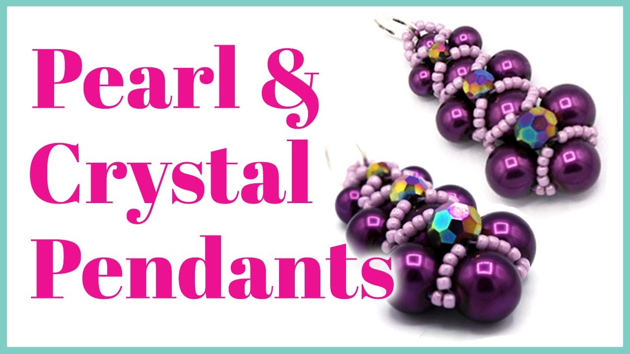 Pearl and Crystal Pendants
