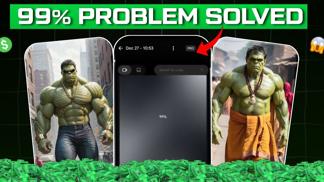 Google Flow AI 99% Stuck Issue Fix | Flow AI Video Error Fix 😱