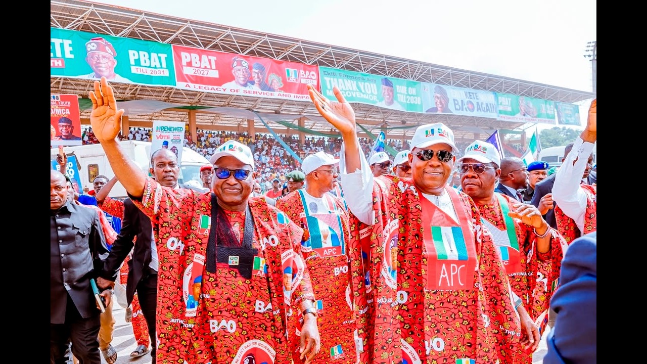 Ekiti 2026: Tinubu drums support for Oyebanji's reelection