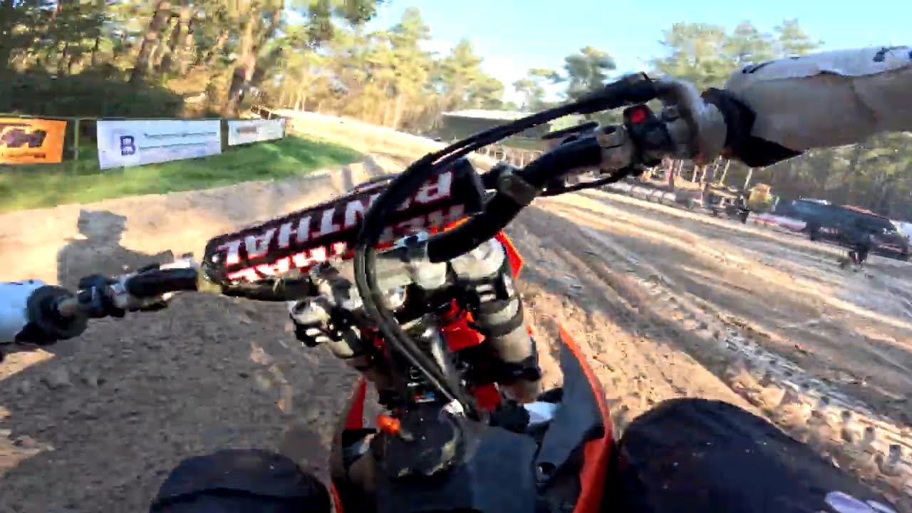 Motocross KTM SXF 350 2025 GoPro Hero 13 Nunspeet 01-Feb-2025