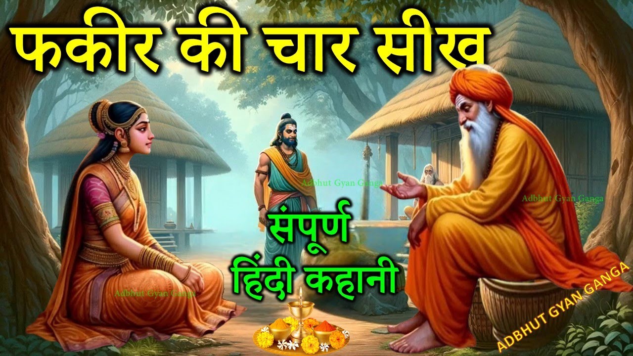 फकीर की चार सीख संपूर्ण हिंदी कहानी | Fakir Ki Char Seekh Hindi story || अद्भुत Gyan Ganga @Saint