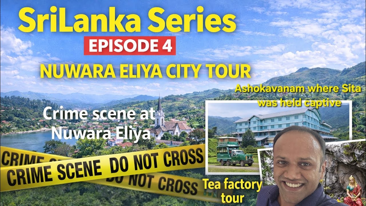 Srilanka Episode 4. Nuwara Eliya city tour