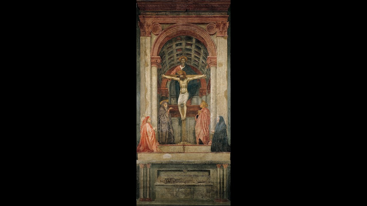 La Trinidad, de Masaccio.