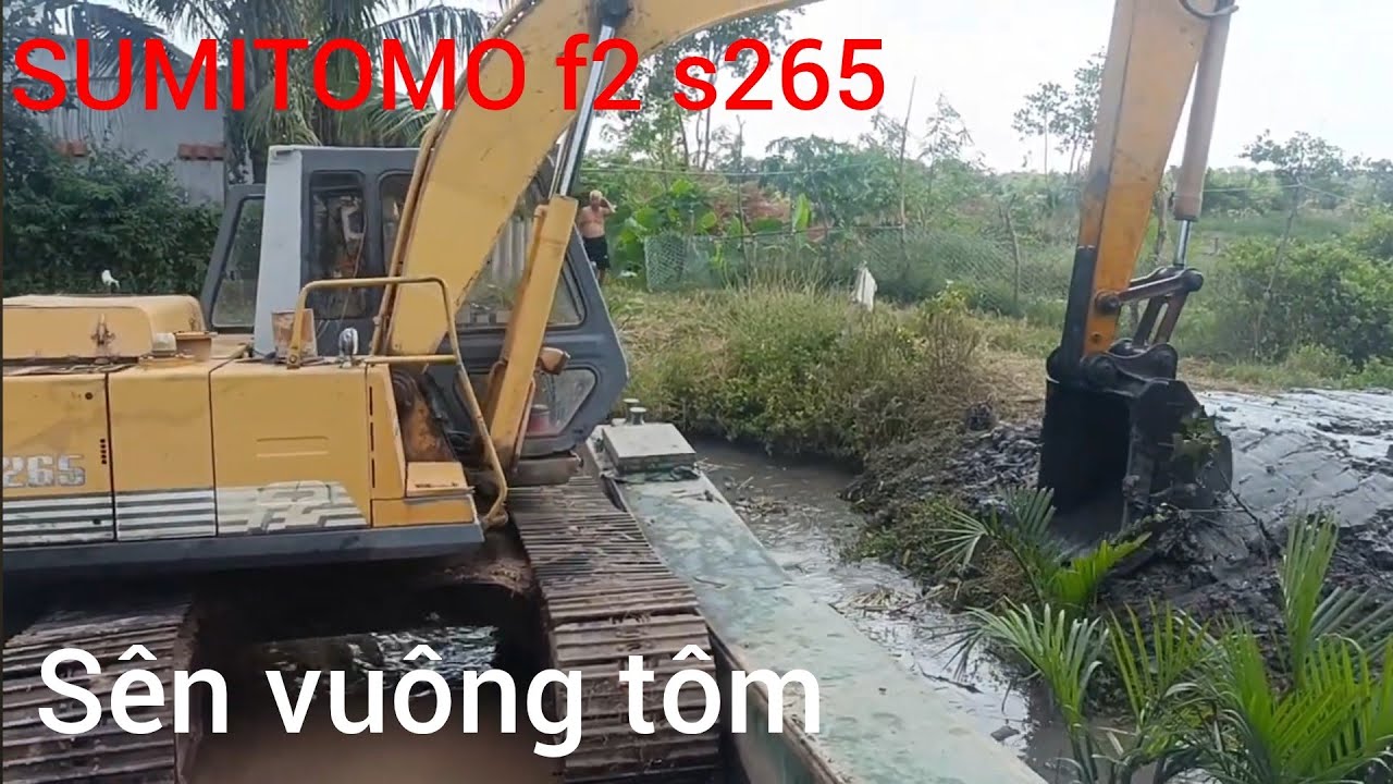 Cube..máy đào sumi 05 sên vuông tôm.