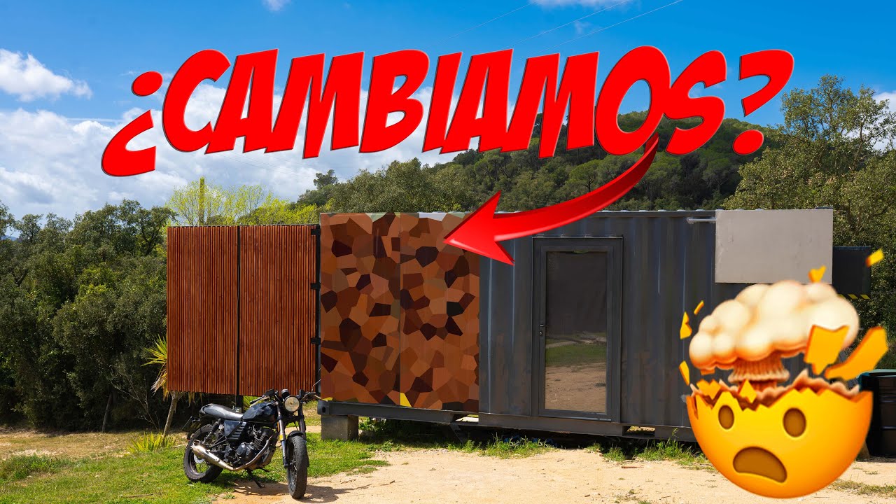 Sorpresa: El revestimiento de la casa contenedor no es lo que esperabas