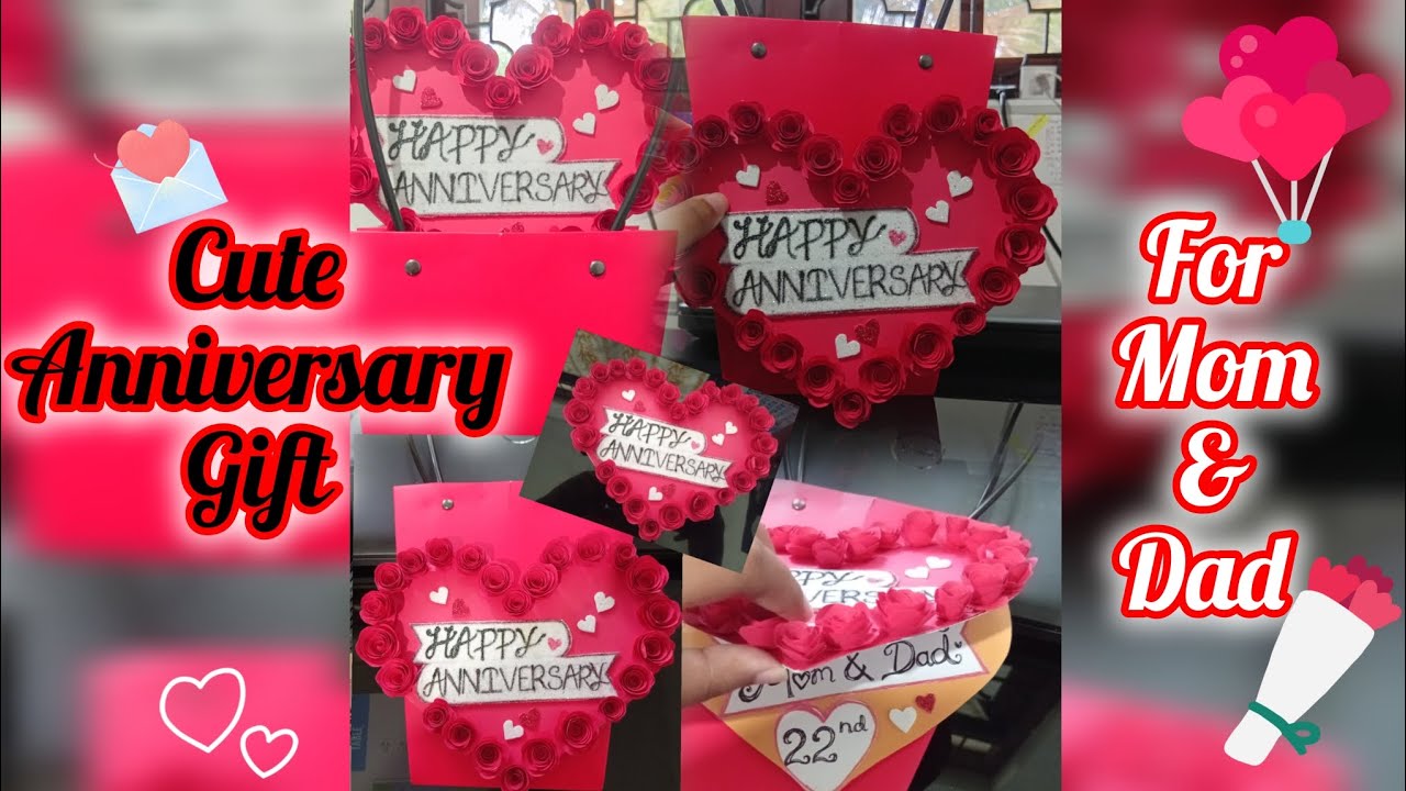 Cute Anniversary gift for Mom & Dad❤️