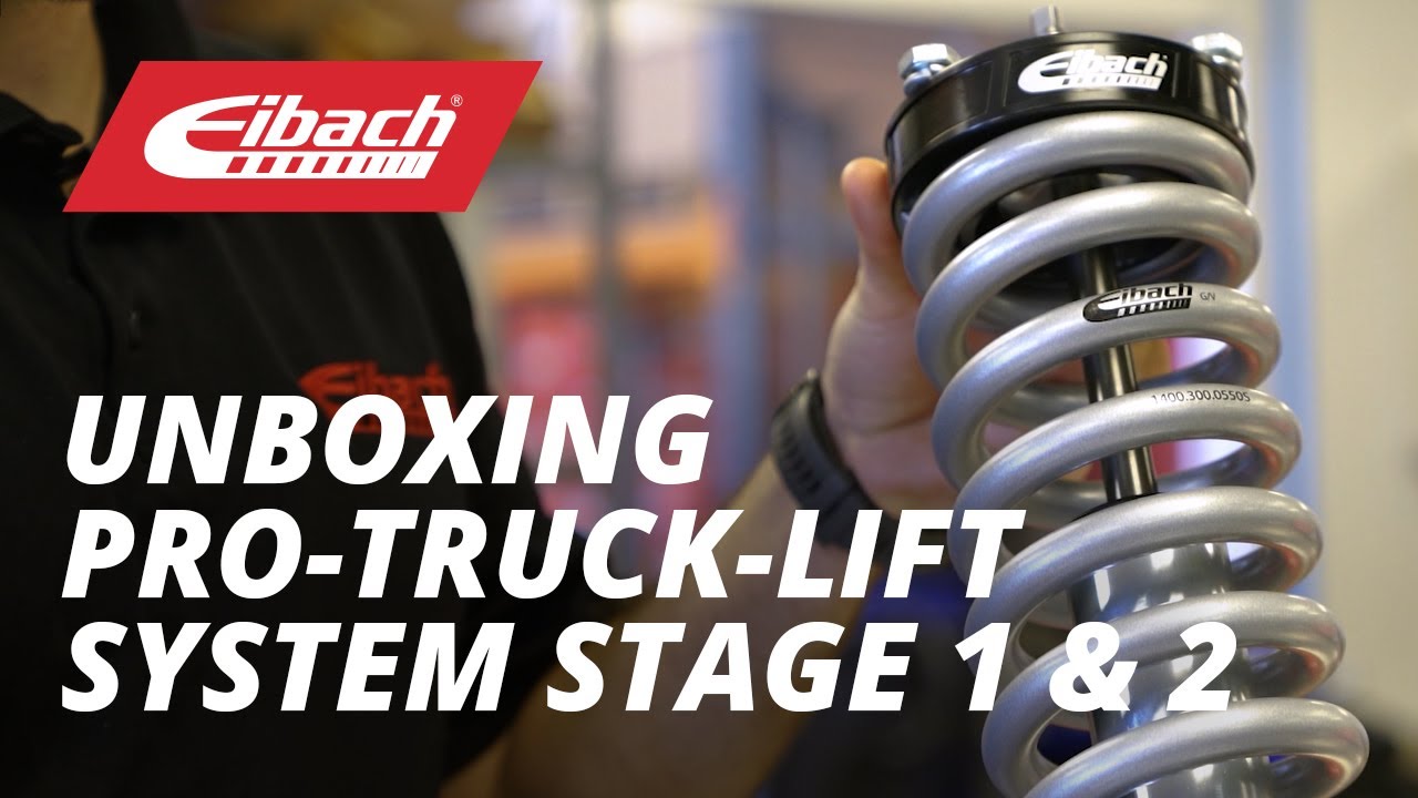 Распаковка: Eibach Lift System Stage 1 и 2 для Chevy Colorado / GMC Canyon