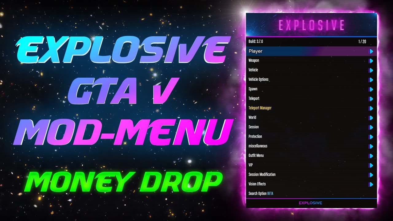 GTAV: Explosive Mod Menu | MONEY DROP | *Undetected* | (Download Tutorial) Paid Menu! 2022 Online!