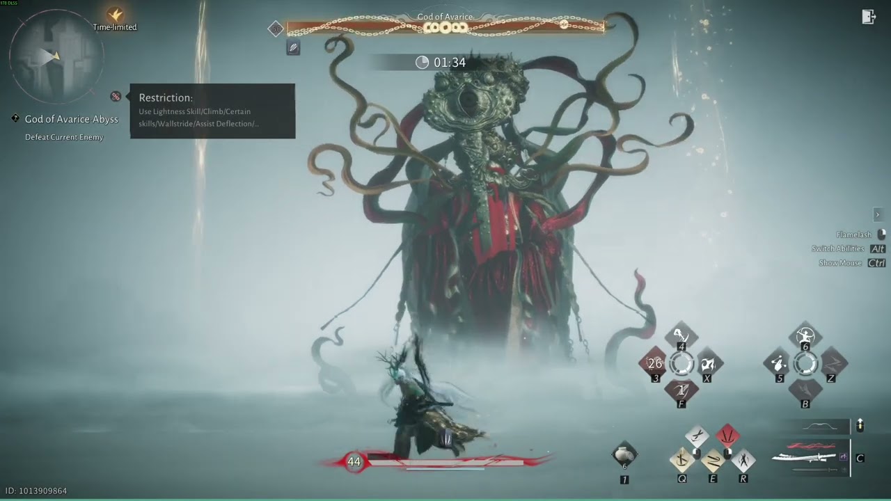 Where Winds Meet | No Hit God of Avarice Abyss Trial | Infernal Twinblades/Strategic Sword