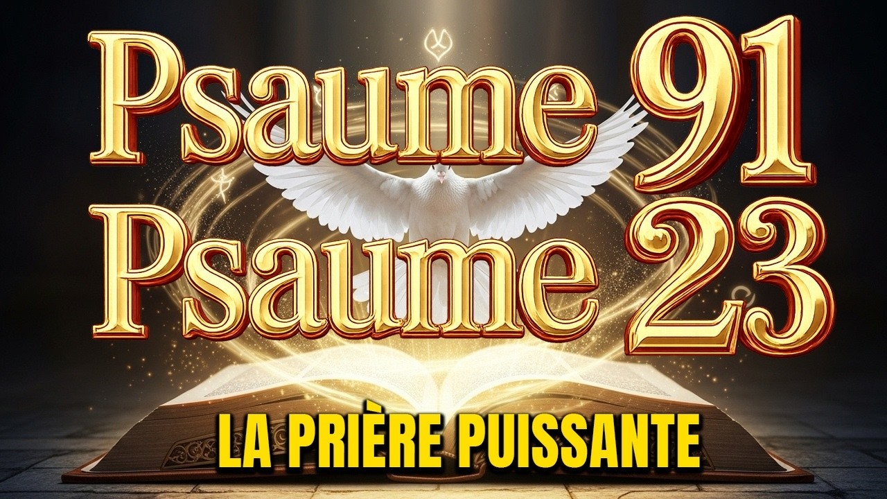 PRIÈRE DU JOUR 11 MARS – PSAUME 91 et PSAUME 23–Les deux PRIÈRES LES PLUS PUISSANTES de la BIBLE