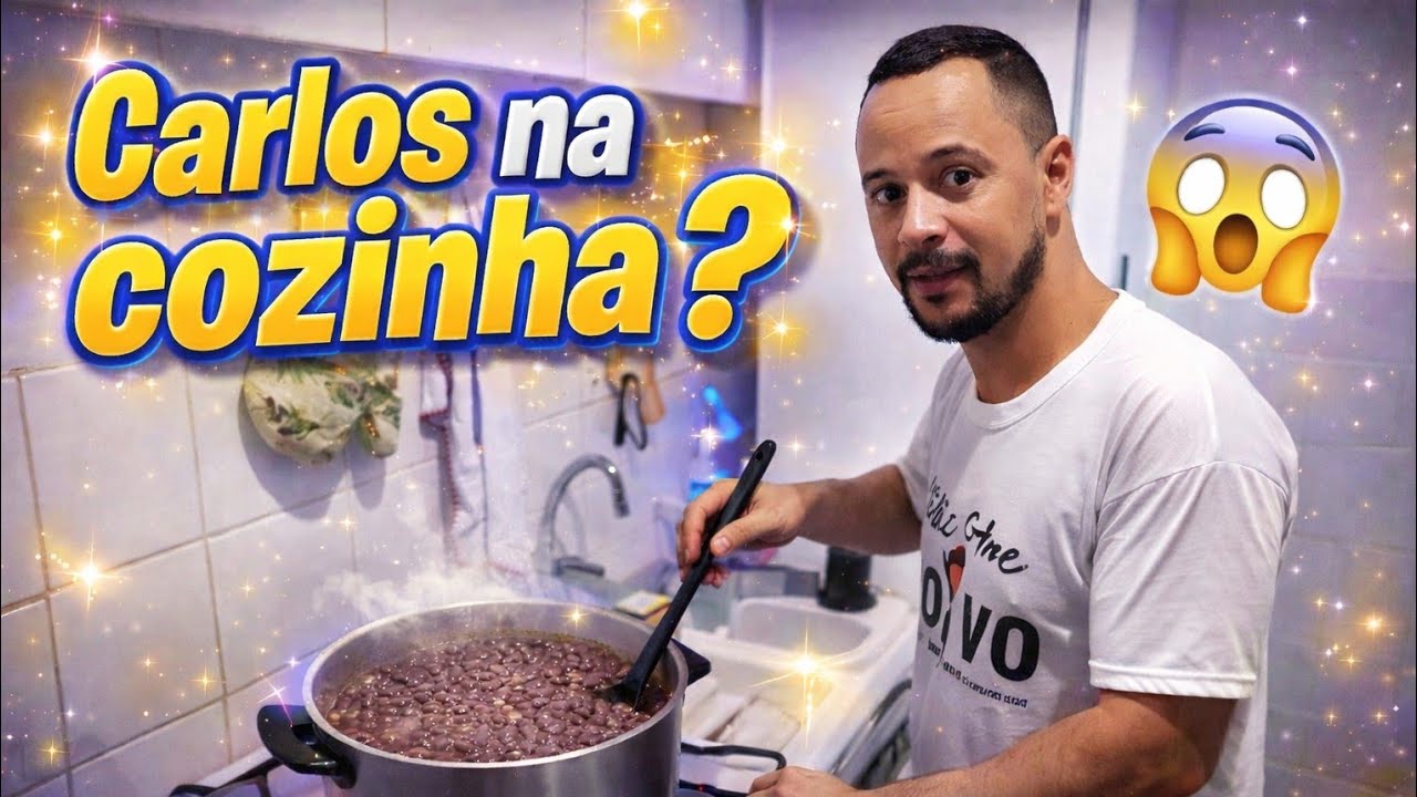 Arrumando a compra do m&ecirc;s e preparando um feij&atilde;o com carne pra janta