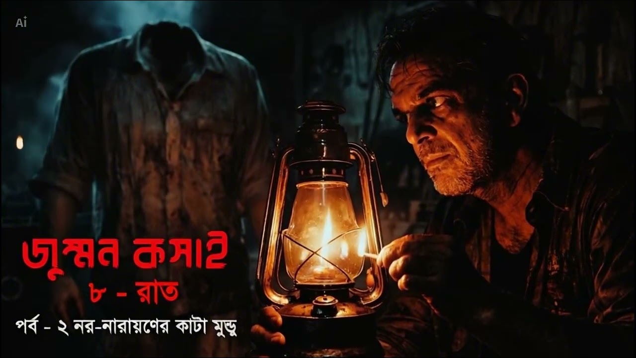 জুম্মন কসাই | ৮ রাত | পর্ব ২ নর নারায়ণের কাটা মুন্ডু #horrorstories #scary 