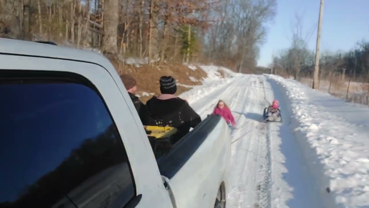 Truck Sledding