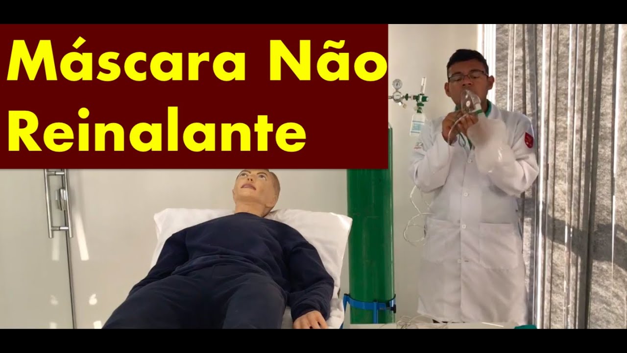 Máscara de Oxigênio com Reservatório (não reinalante)