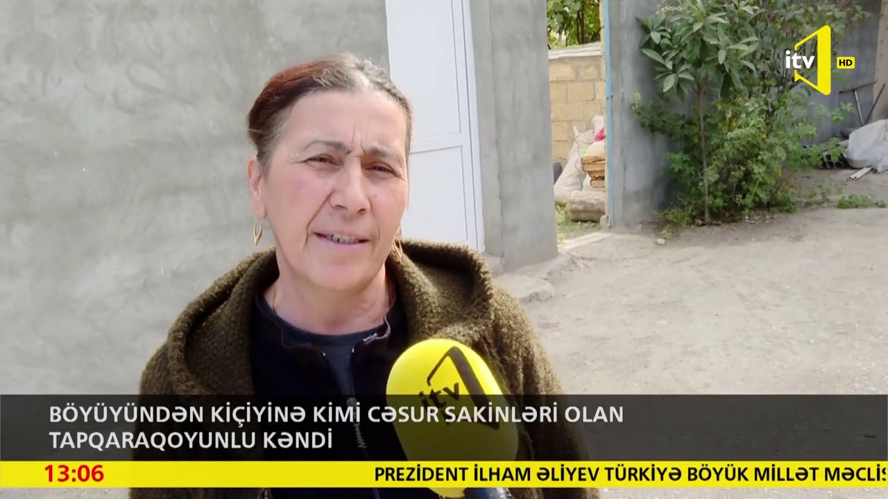 Böyüyündən kiçiyinə kimi cəsur sakinləri olan Tapqaraqoyunlu kəndi