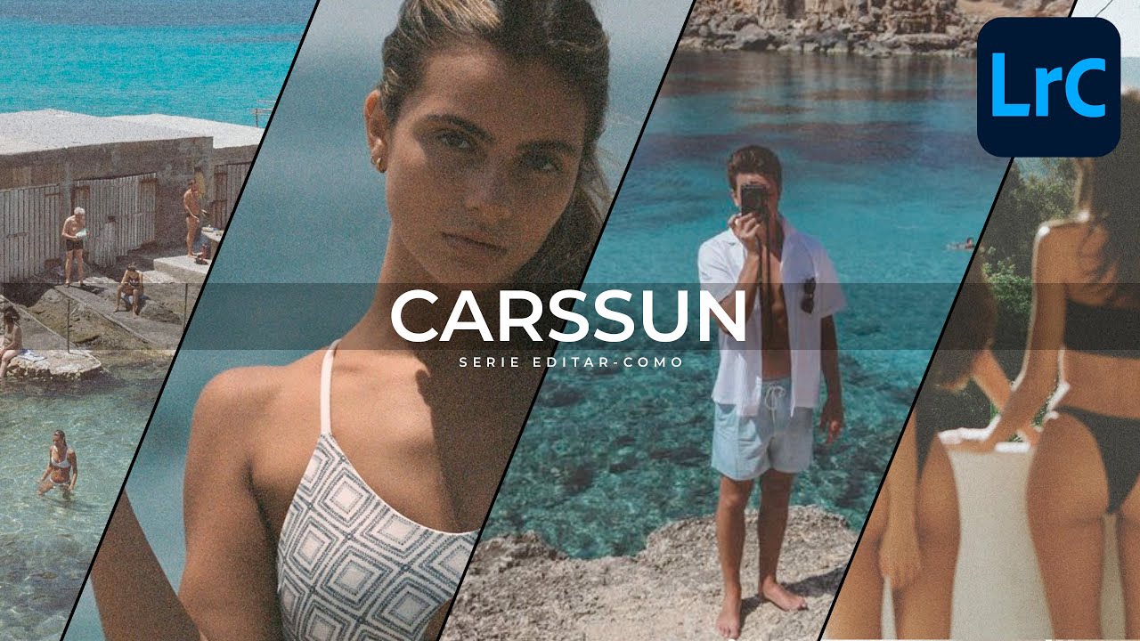 Cómo editar fotos estilo FILM como CARSSUN | Lightroom Classic Tutorial Presets Gratis