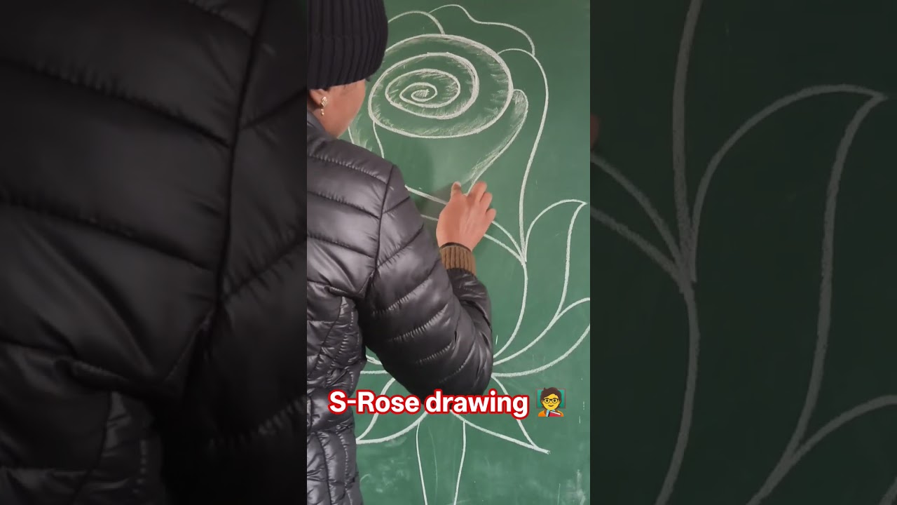 Gulab Ka Phool Kaise Banaye | Simple Rose Drawing 