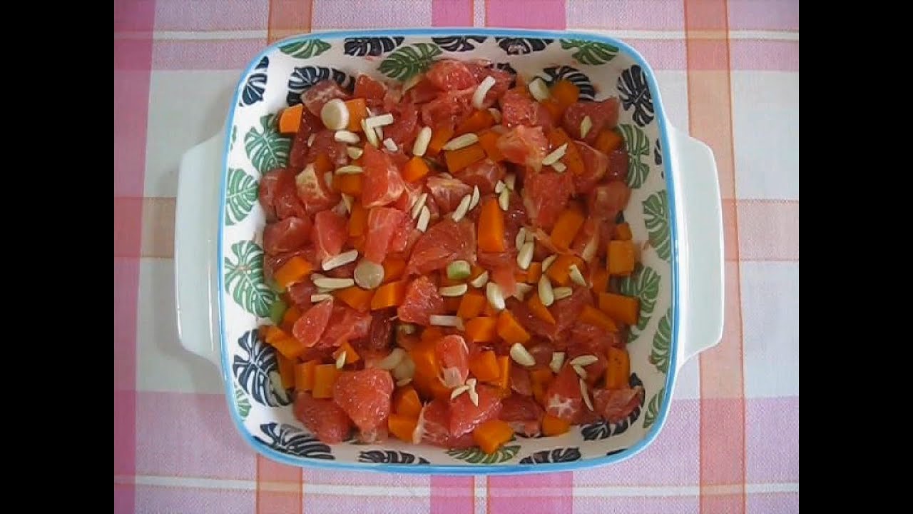 Самый вкусный салат из грейпфрута