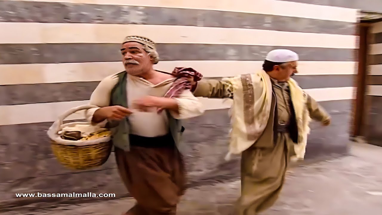 باب الحارة ـ قليل الشرف ابو غالب حاطط عينو عالمستورة مرتو لأبو سمير كمشو ابو حاتم وعلمو الاصول