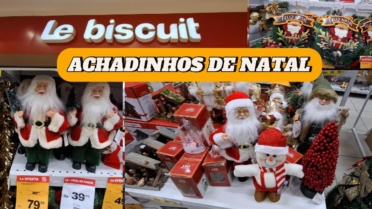 ACHADINHOS DE NATAL NA LE BISCUIT - SHOPPING GUARARAPES