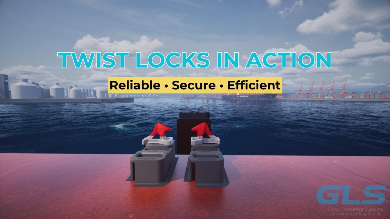 Twist Locks in Action: Secure Loading & Unloading of Shipping Containers