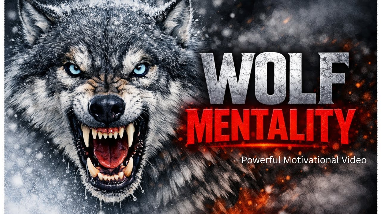 WOLF MENTALITY  | Powerful Motivational Speech