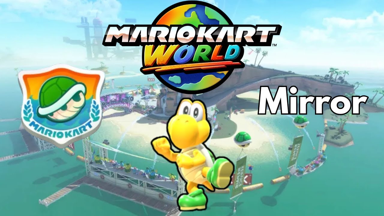Mario Kart World - Mirror Shell Cup (3-Star Rank)