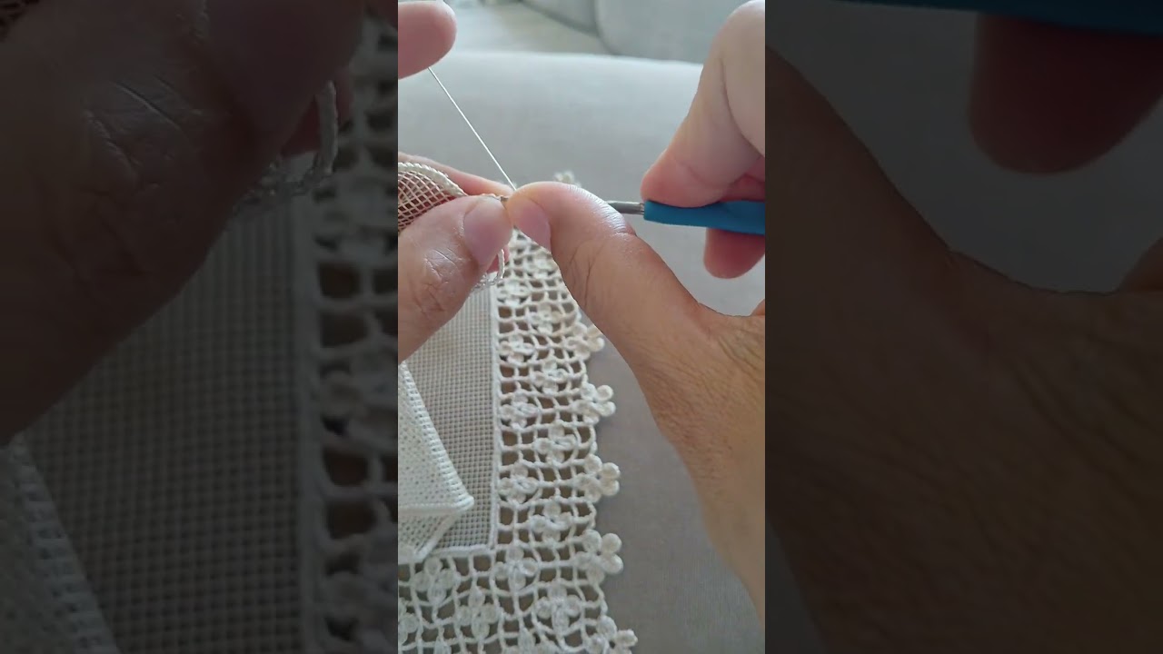 Dantel kenar modeli 