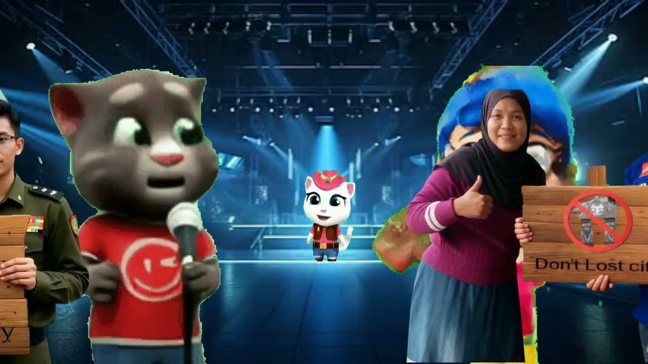 Talking Tom Gold Run - I Wrote This Lunar New Year final (Official Music Video)