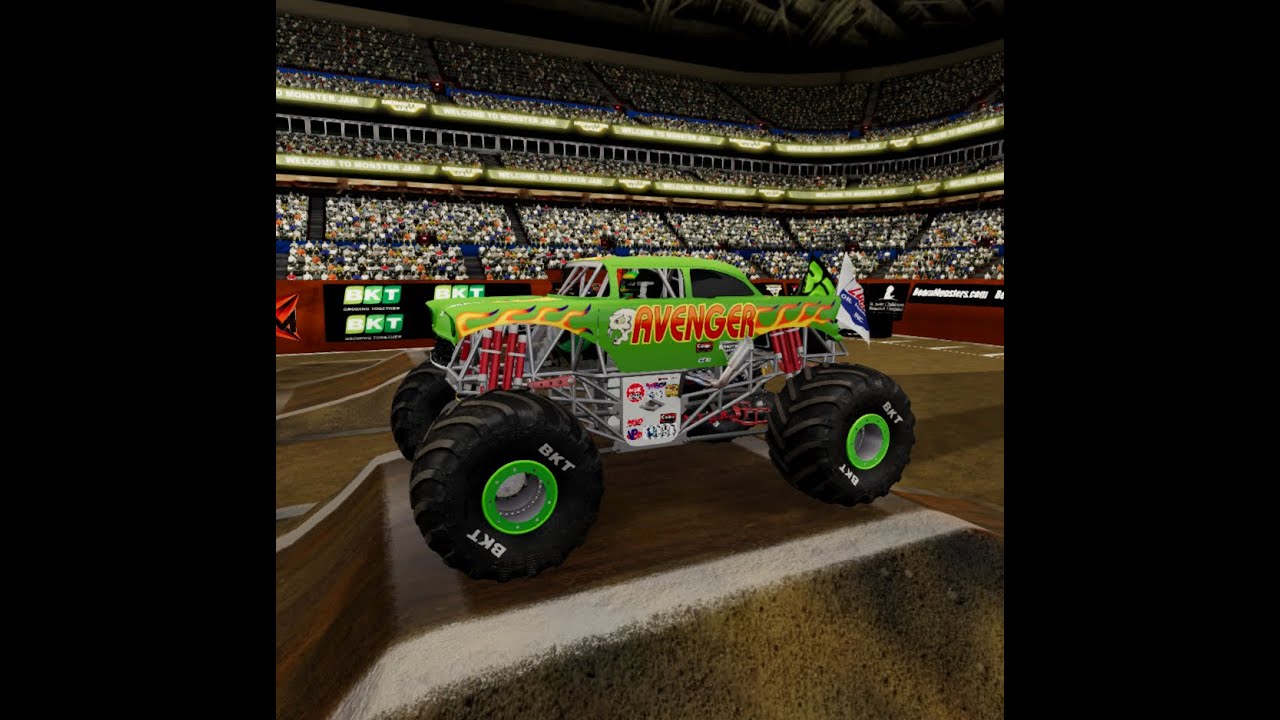 BeamNG drive  Avenger Freestyle at BeamNG Stadium