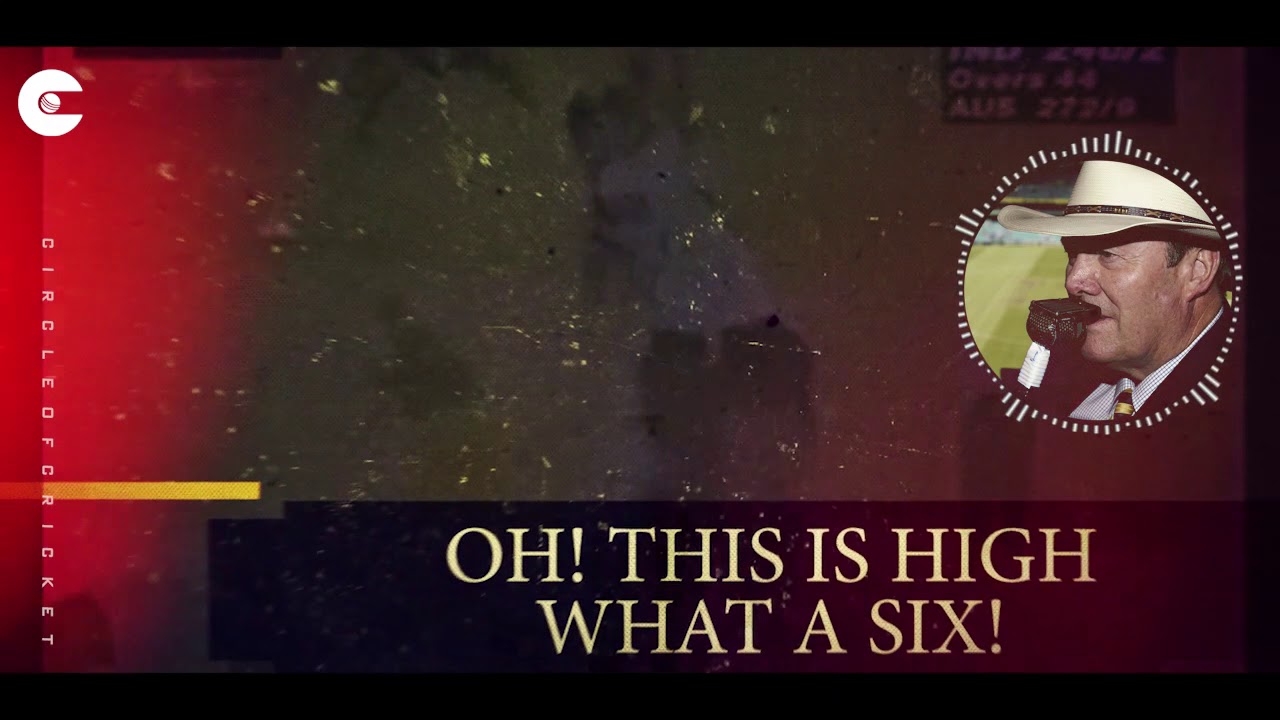 Classic Cricket Commentary on Sachin Tendulkar by Tony Greig
