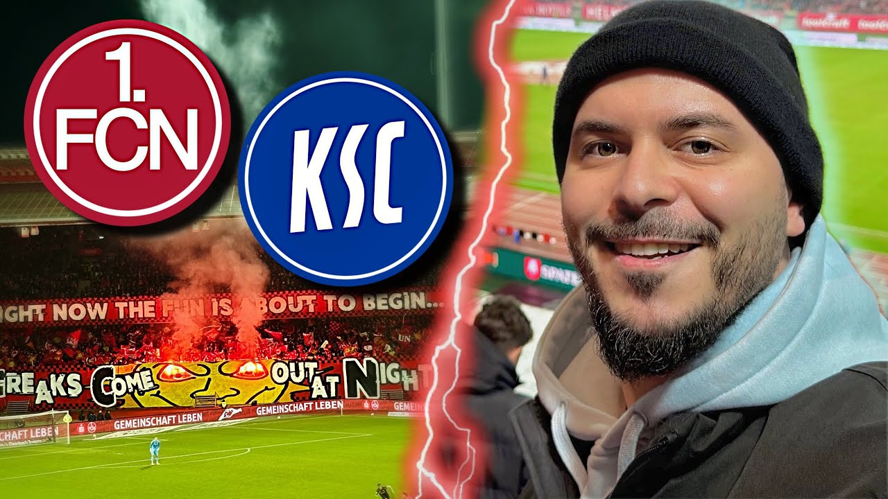 Nürnberg 5:1 Karlsruhe - Stadionvlog 🤯🔥 SPIEL DES JAHRES! 