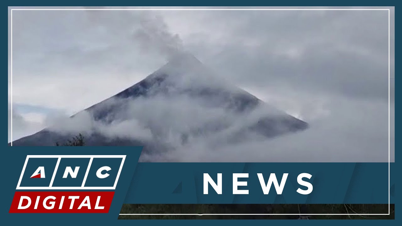 Pyroclastic flow again recorded from Mayon volcano | ANC
