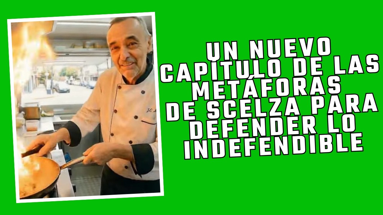 NUEVO CAPÍTULO DE LAS METÁFORAS DE JUAN CARLOS SCELZA PARA DEFENDER A TENFIELD Y A CASAL.