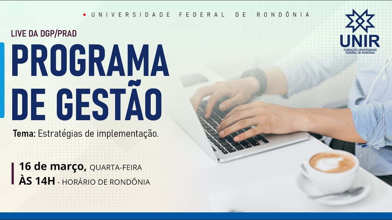 Live Programa de Gestão - Estratégias de implementação