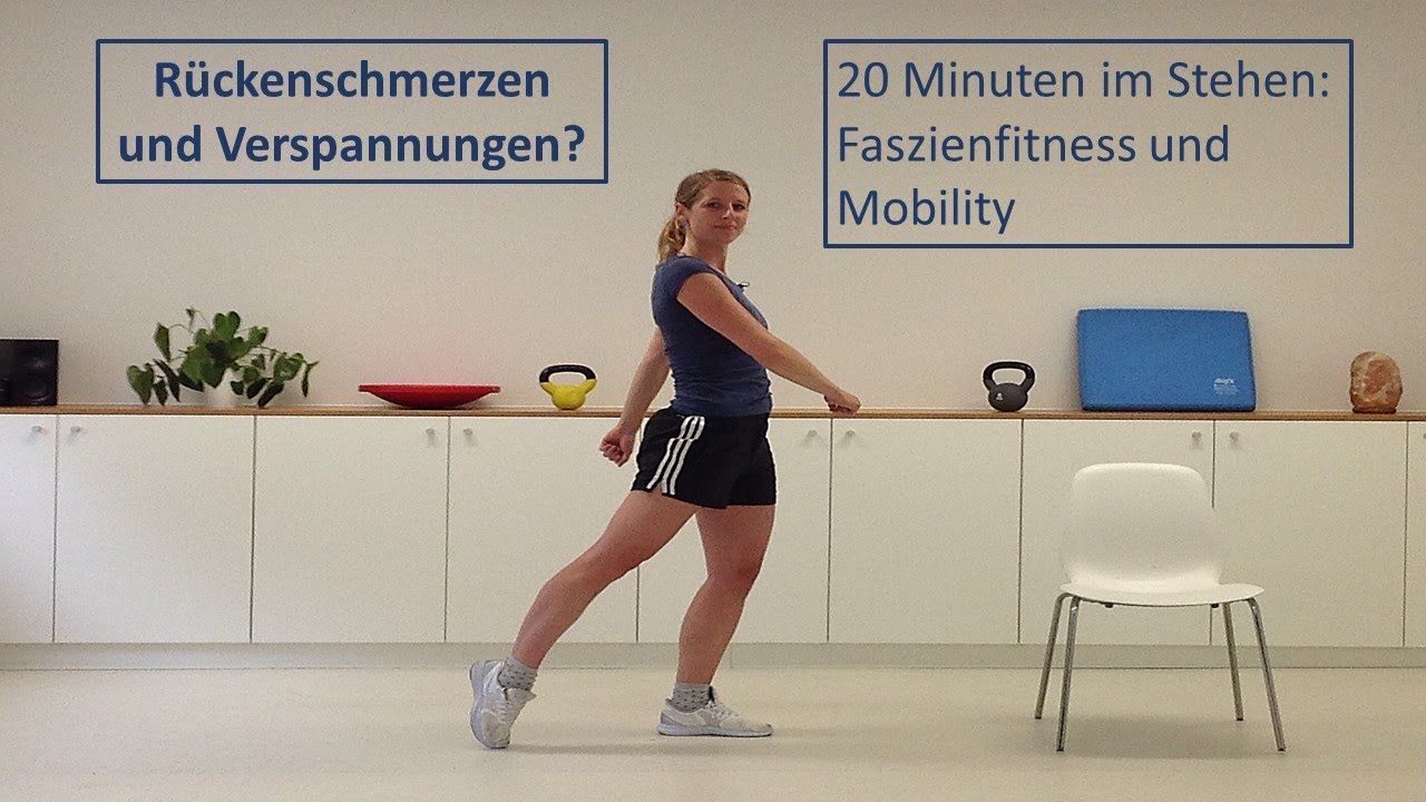Rückenschmerzen und Verspannungen? Probiere diese Kombi aus Faszienfitness und Mobility aus