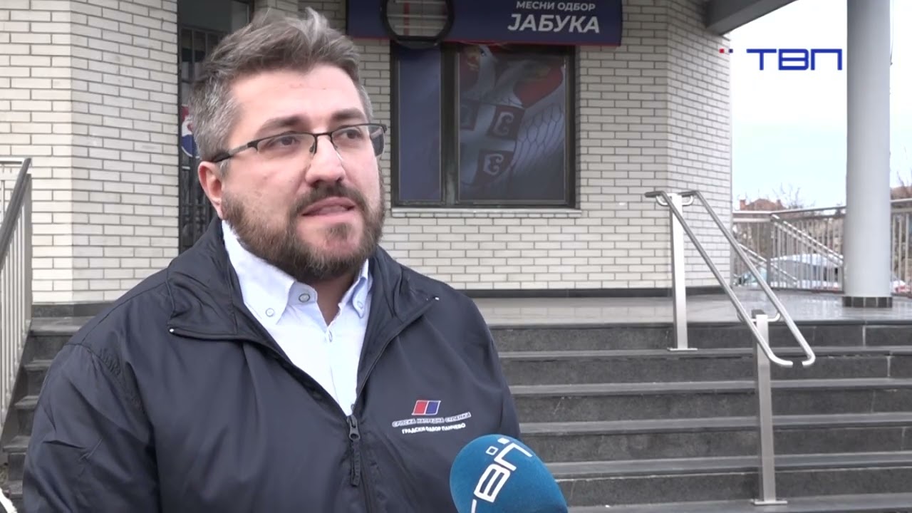Vandalizovane prostorije SNS-a u Jabuci - TV Pančevo